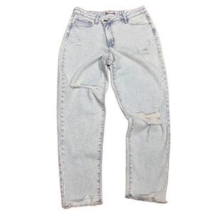 So vintage style mom jeans high rise light denim size 11/30